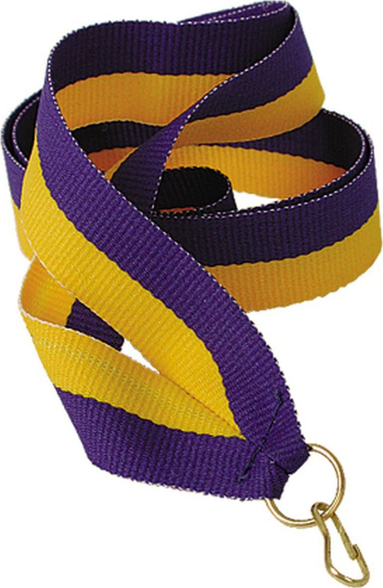 Victoria Sport Wstążka 11 mm - żółto-niebieska