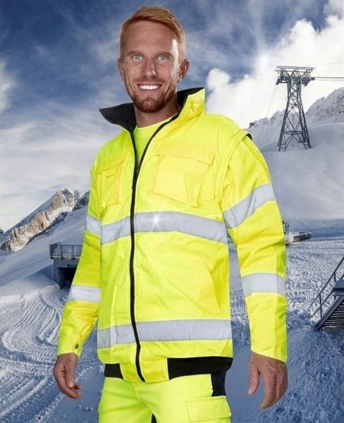 Ardon HOWARD REFLEX - wodoodporna kurtka ostrzegawcza HOWARD - Pomarańczowy H8139 L