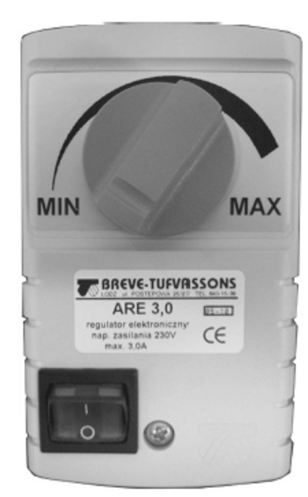 BREVE Elektroniczny regulator prędkości obrotowej ARE 3A M4 230V 17886-9968