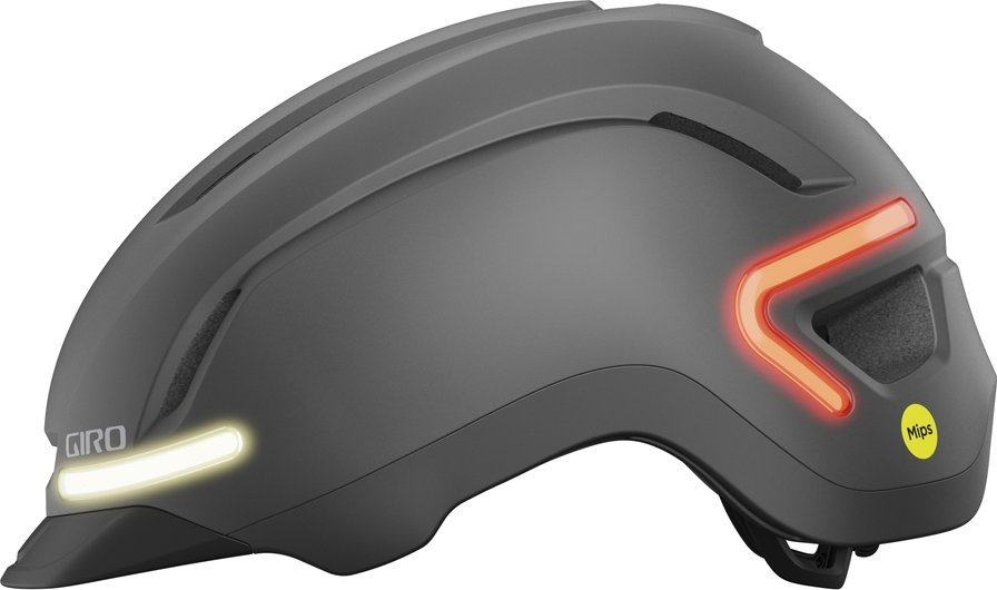 Giro Kask miejski GIRO ETHOS MIPS INTEGRATED LED Rozmiar kasku: S(51-55 cm), Wybierz kolor: Matte Graphite