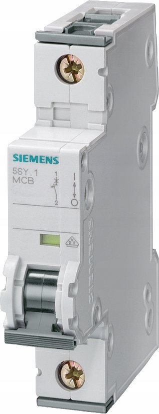 Siemens Wyłącznik nadmiarowoprądowy C6A 1P 220V DC 230/400V AC 10kA 5SY5106-7