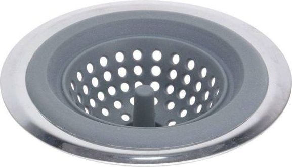 Syfon Excellent Houseware Sitko SILIKONOWE do zlewu odpływu filtr 11,5/9,5cm