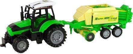 Traktor z przyczepą pod kloszem New Fashion Vehicles 101761
