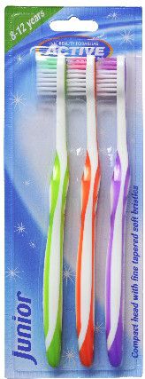 Active Oral Care Szczoteczka Junior (8-12 lat) 1op.-3szt
