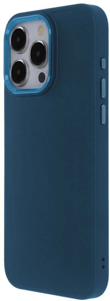 Nakładka Satin Elegant do iPhone 14 Pro 6,1" ciemnoniebieska