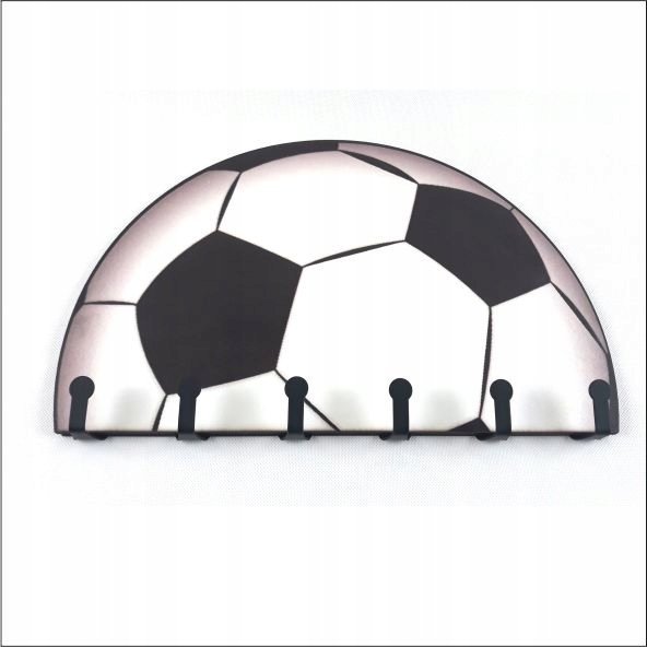 naSciane Wieszak na ubrania, plecaki dla dzieci PIŁKA NOŻNA