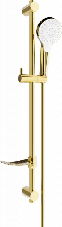 Zestaw prysznicowy Mexen Mexen DF05 zestaw prysznicowy suwany, złoty - 785054582-50