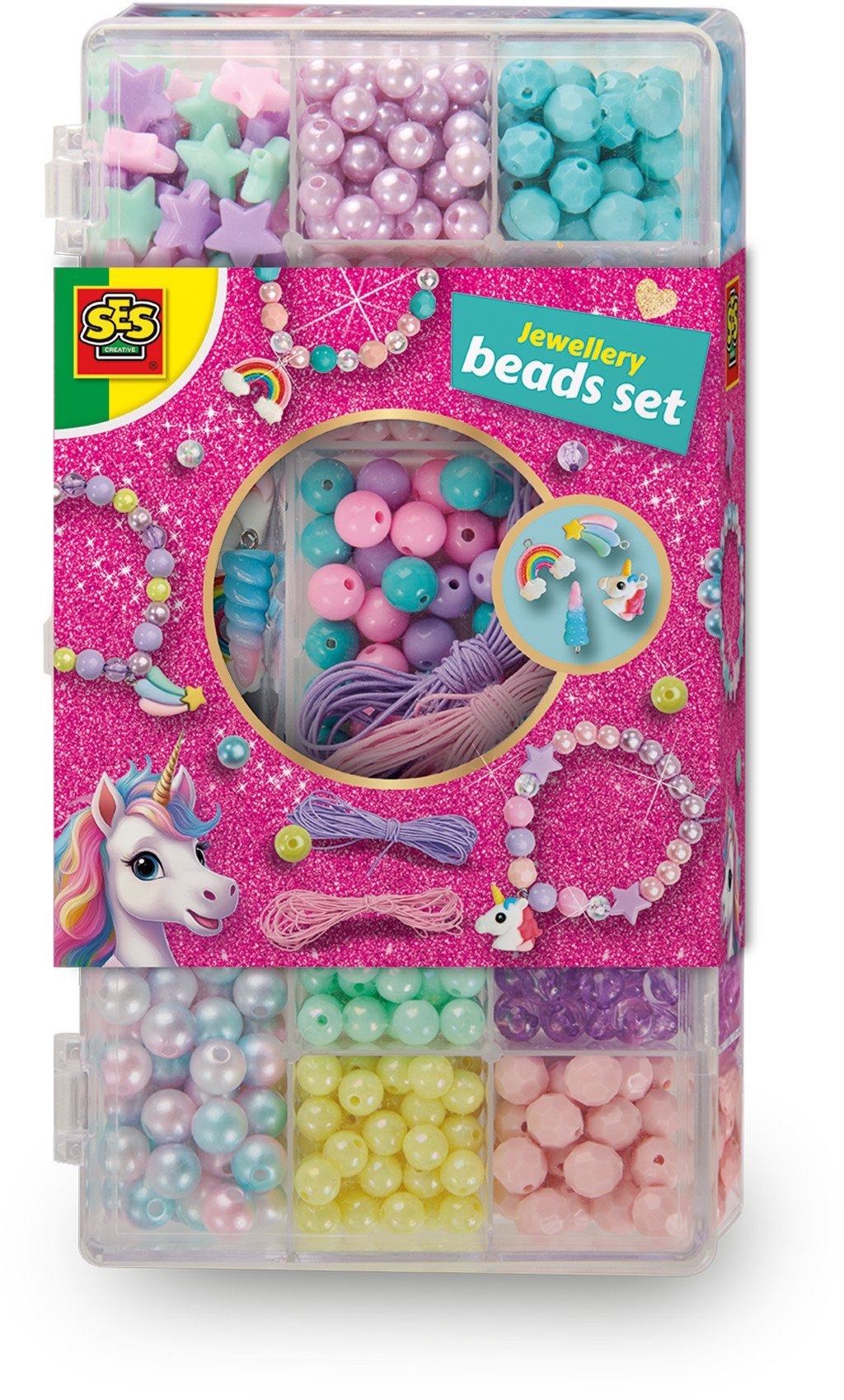 SES Jednorożec zest.koralików jubiler.14749 47495