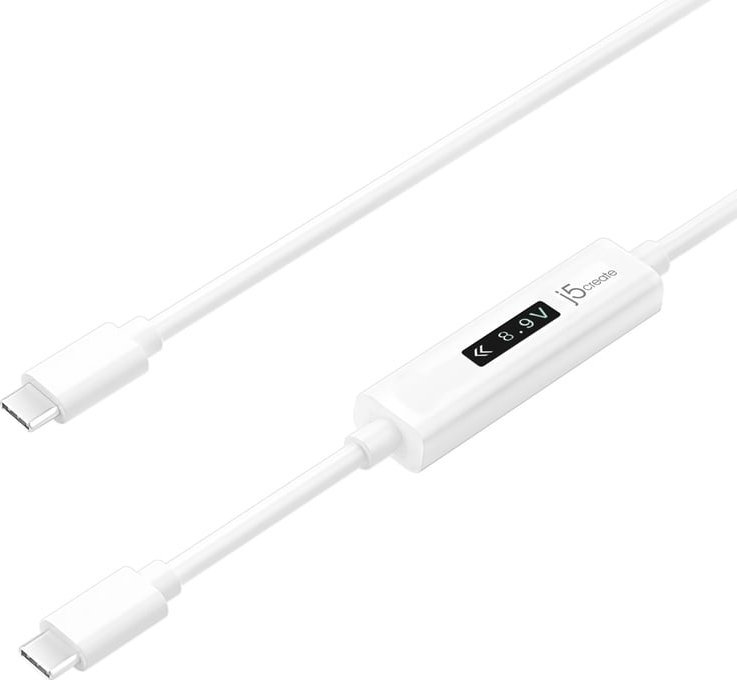 Kabel USB Triton USB-C - USB-C 1.2 m Biały (JUCP14)