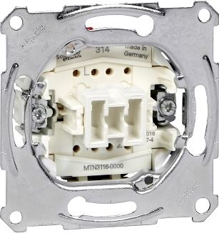 Schneider Electric Łącznik schodowy Merten 10A 250V IP20 (MTN3116-0000)