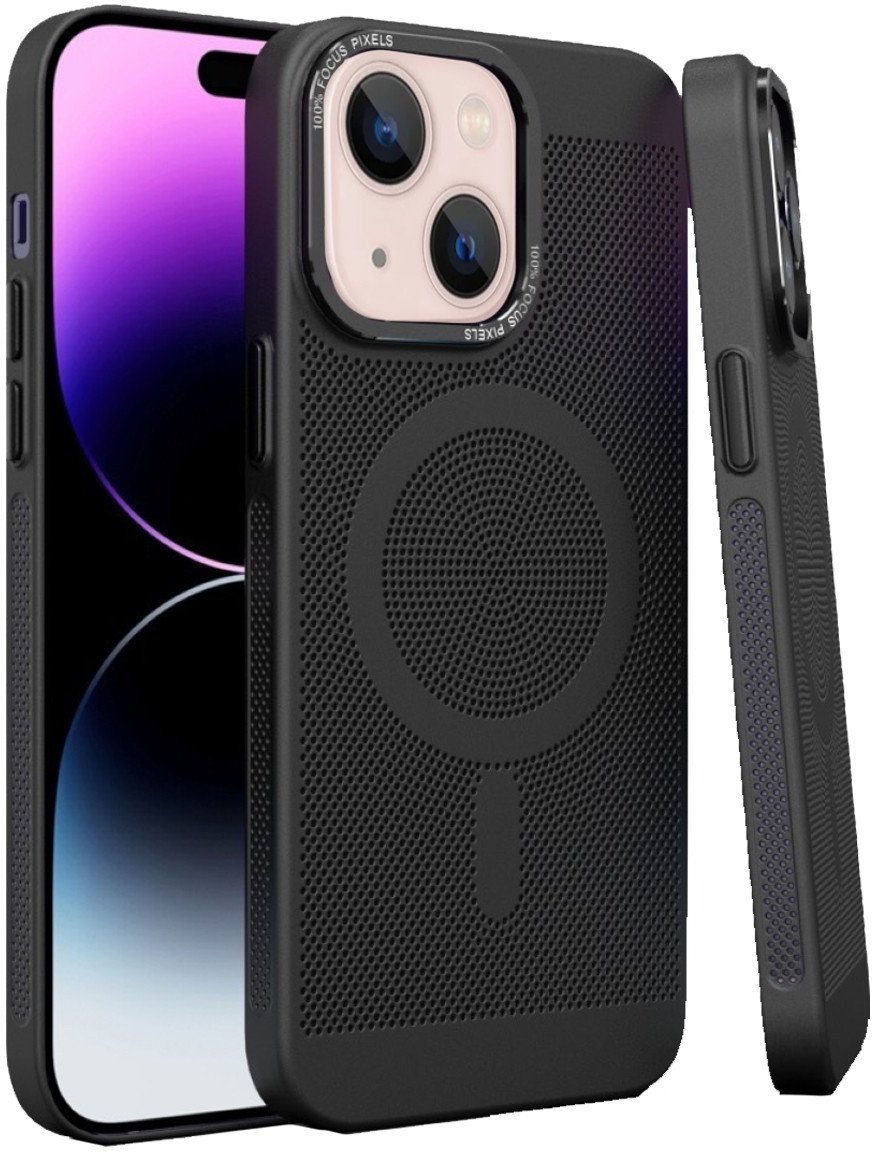 Etui Magnetyczne SUPERO DOTMAGSAFE do iPhone 15 Plus, przezroczyste