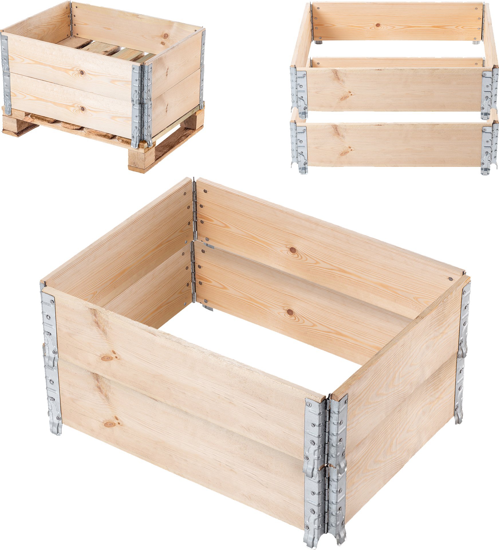 Kadax KADAX Nadstawka palet 600x800x200 I gat. pak 2szt