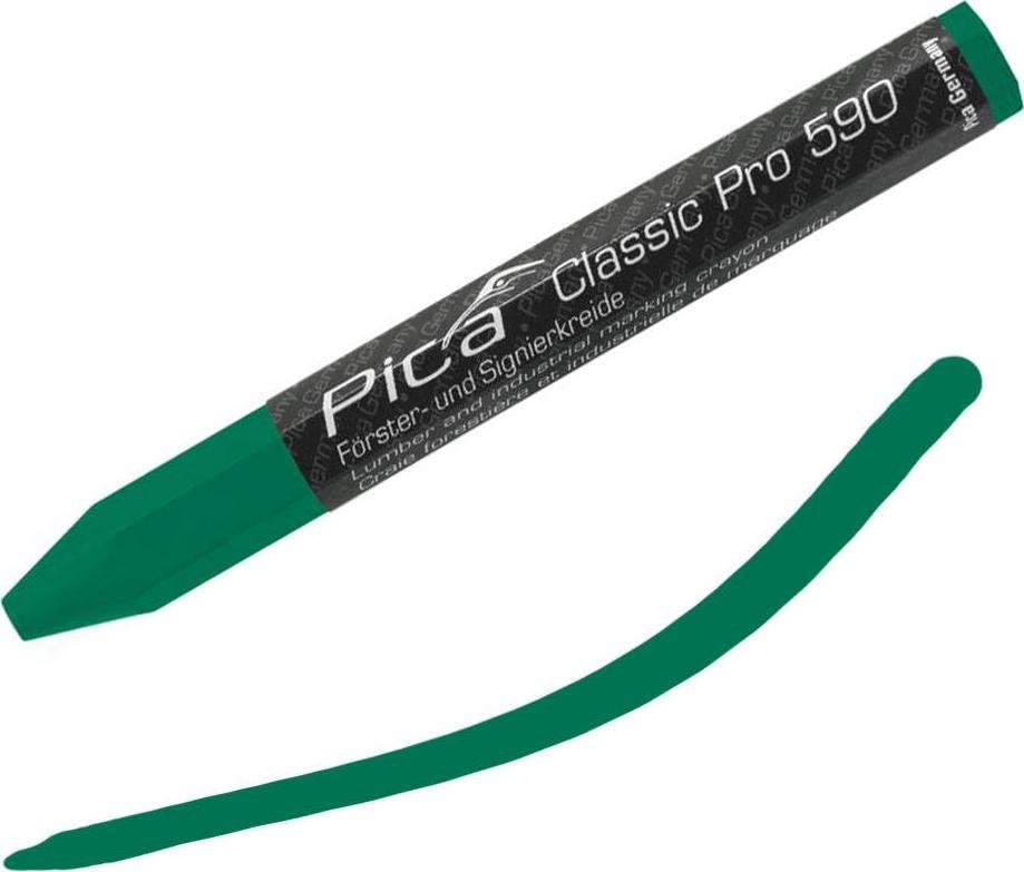 PICA Kreda do Znakowania Drewna Materiałów przemysłowych 590/36 Zielona Pica