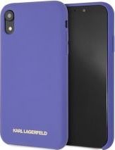 Karl Lagerfeld KARL LAGERFELD HARD CASE SILICONE KLHCI61SLVOG IPHONE XR FIOLETOWY standard