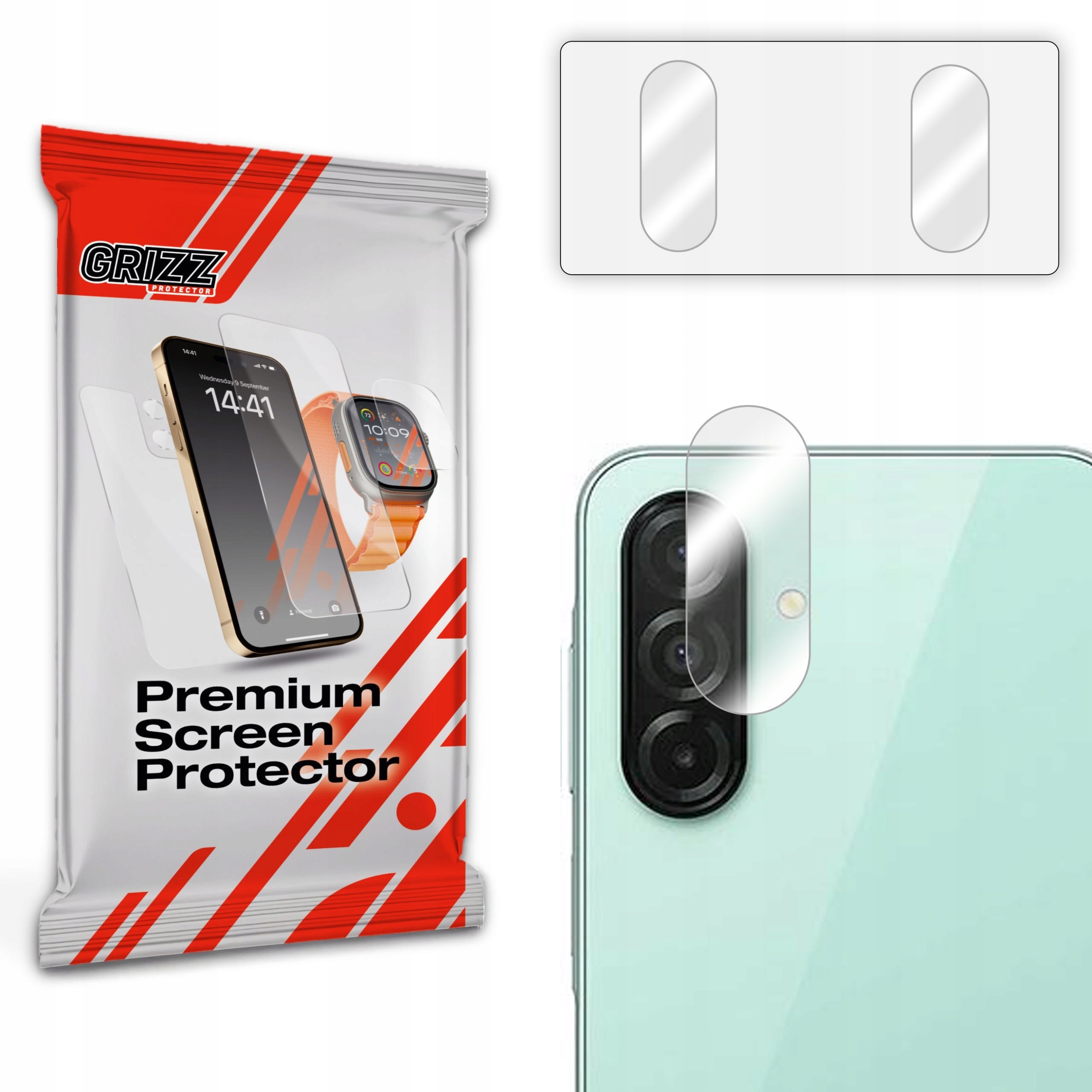 Szkło na aparat GrizzGlass HybridGlass Camera do Samsung Galaxy A26