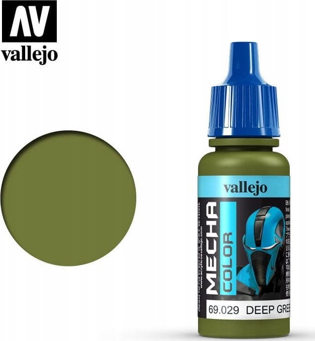 Vallejo Vallejo: 69.029 - Mecha Color - Deep Green (17 ml)