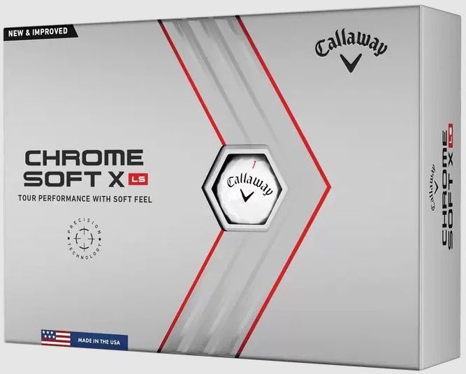 CALLAWAY morele Piłki golfowe CALLAWAY CHROME SOFT X LS
