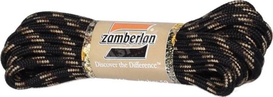 Zamberlan Sznurowadła trekkingowe Zamberlan Rotondi - czarno-beżowe 175 cm