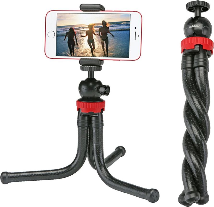 Selfie stick Tripod Flexible Black