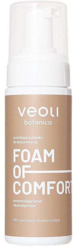 Nacomi BOTANICA_Foam Of Comfort nawilżająca pianka do mycia twarzy 150ml