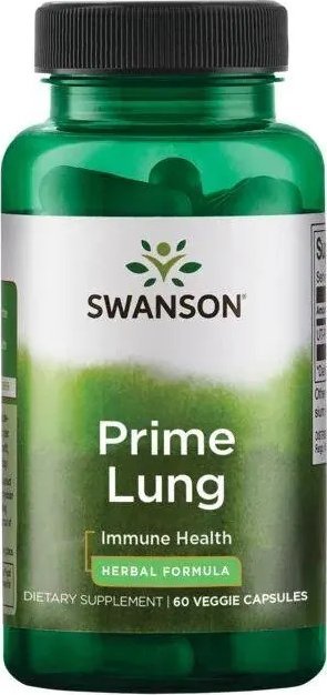 Swanson Swanson - Prime Lung, 60 vkaps