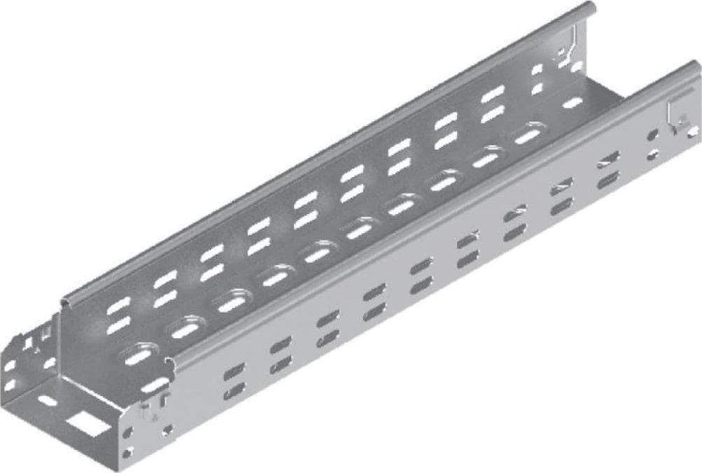 Baks Korytko kablowe perforowane 50x60 grubość 0,7 mm KFL50H60/3MC /3m/ 1610235