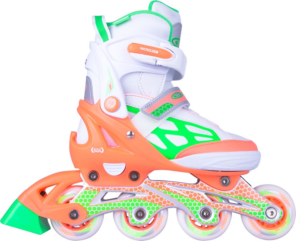 Rolki Worker Nubila rekreacyjne regulowane zielone r. 40-43