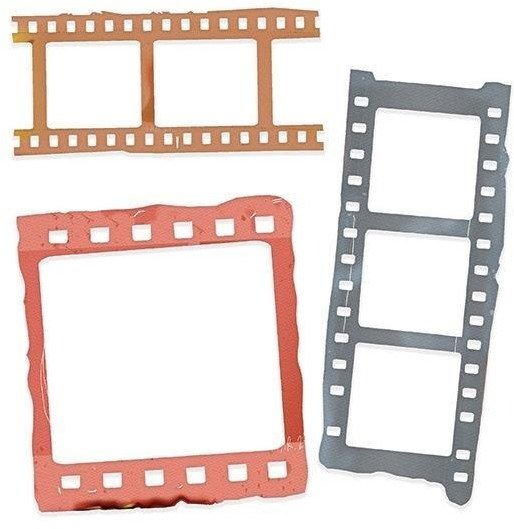 Zestaw wykrojników kadry 3szt