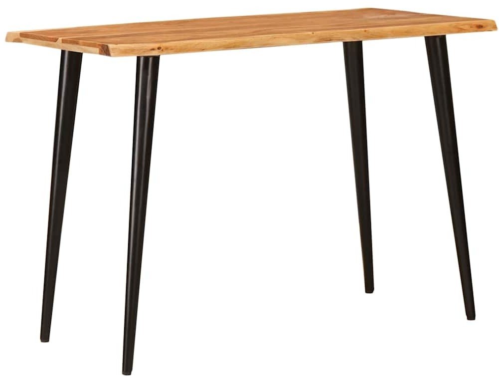 vidaXL Stoły do jadalni Brązowy i czarny 110 x 55 x 75 cm