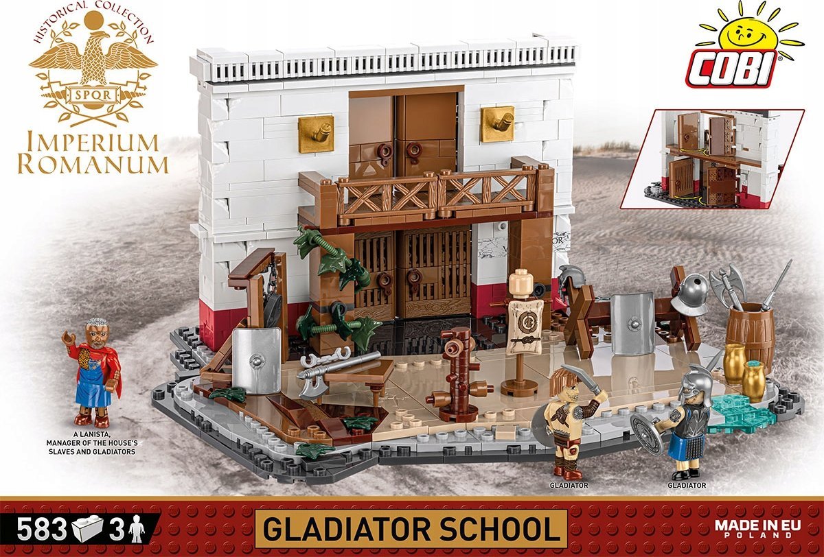 Cobi Imperium Rzymskie - Szkoła Gladiatorów