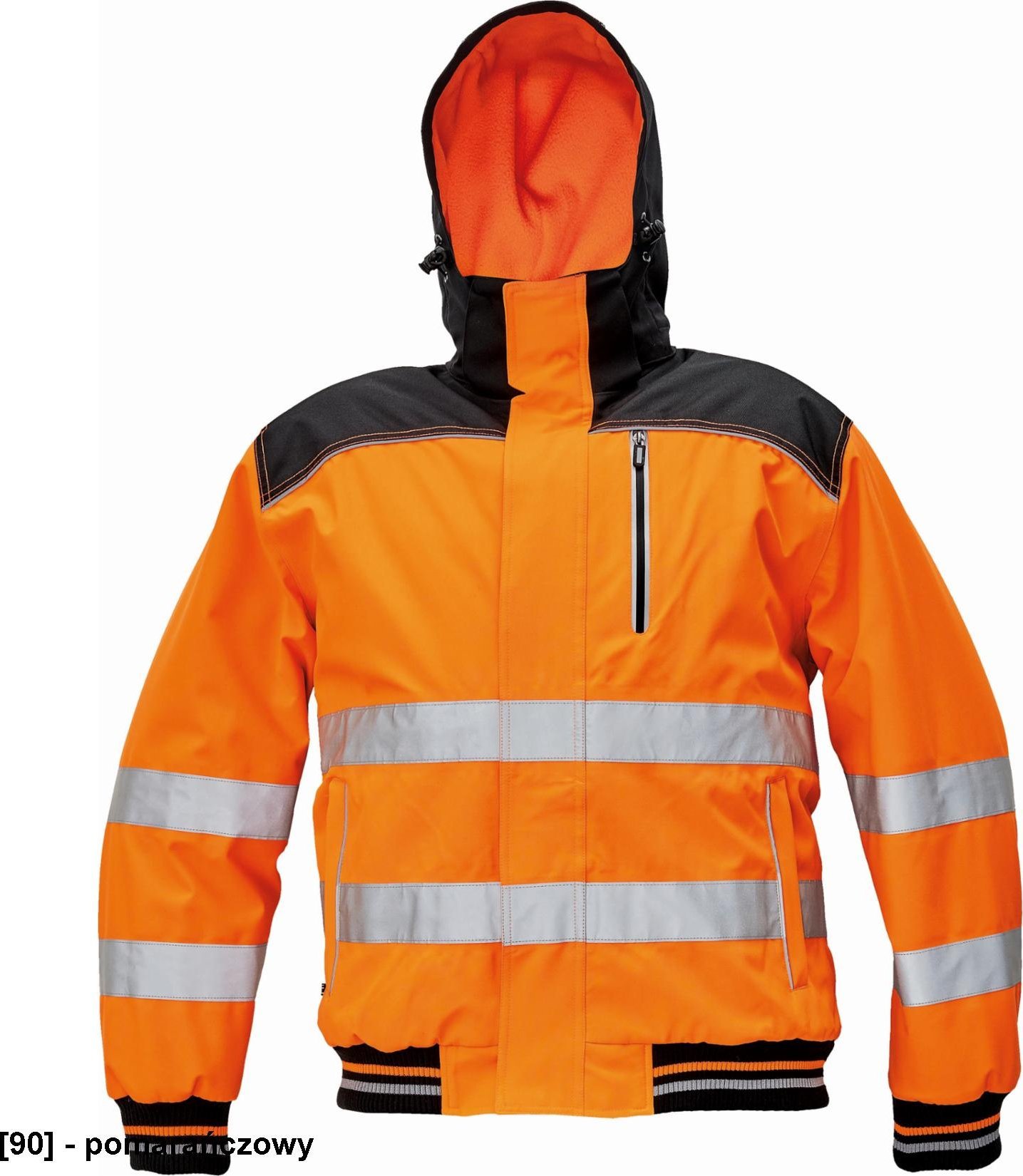 CERVA KNOXFIELD HI-VIS PILOT- kurtka zimowa, 100% poliester, - pomarańczowy, rozm. XXL