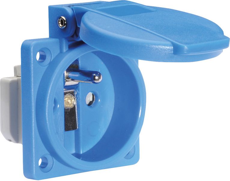 Bals Gniazdo tablicowe niebieskie 3P 16A 250V IP44 (71118)