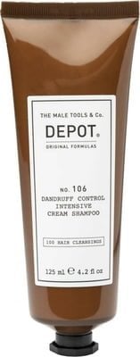 Depot, 100 Hair Cleansing No. 106, Pro-Vitamin B5, Hair Shampoo, Anti-Dandruff, 125 ml For Men