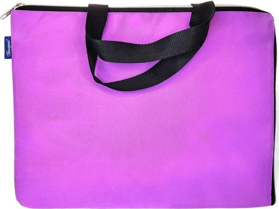 Teczka na dokumenty A4 na zamek fioletowa