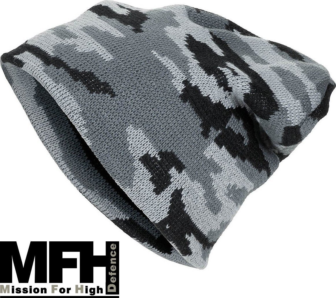 MFH CZAPKA "Beanie" MORO MFH szary