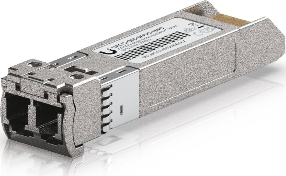 Ubiquiti UACC-OM-SFP10-1590 moduł przekaźników sieciowych Swiatłowód 11300 Mbit/s SFP+ 1590 nm