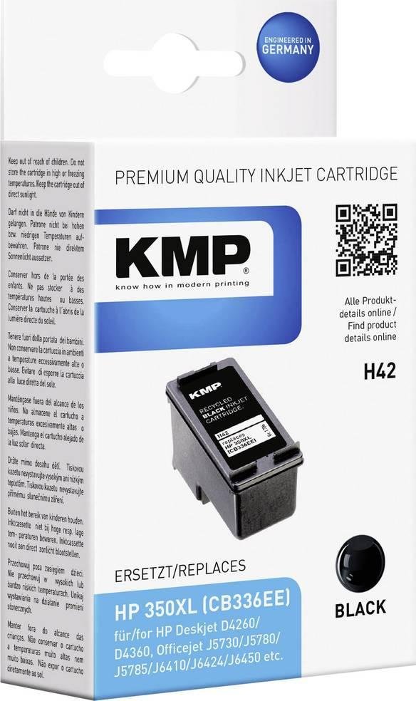Tusz KMP KMP H42 ink cartridge black comp. w. HP CB336EE No. 350 XL - 1706,4350