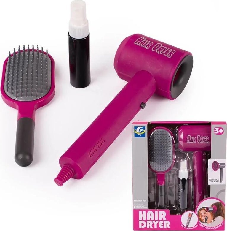 Suszarka do włosów z akcesoriami do stylizacji