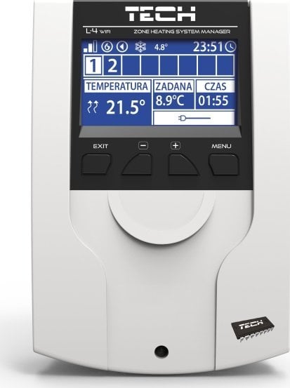 Tech Listwa montażowa L4 WiFi (4 sekcje podłogowe + 4 sekcje podłogowe )