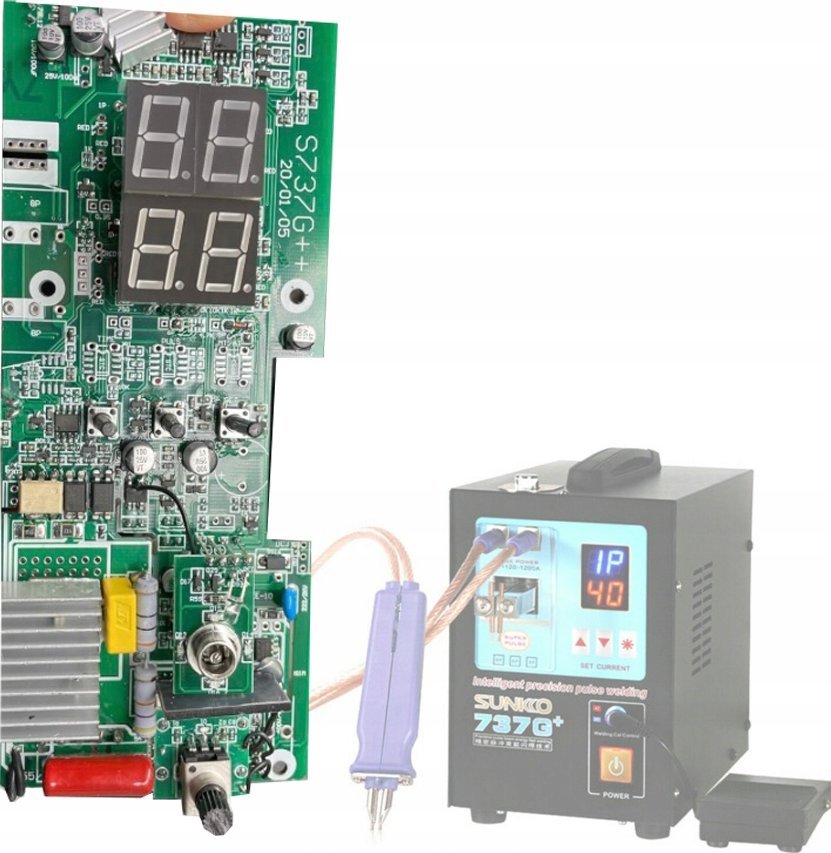 Rosfix PŁYTA GŁÓWNA PCB HQ DO ZGRZEWARKI SPAWARKI OGNIW SUNKKO 737G+ S737G+ 220V