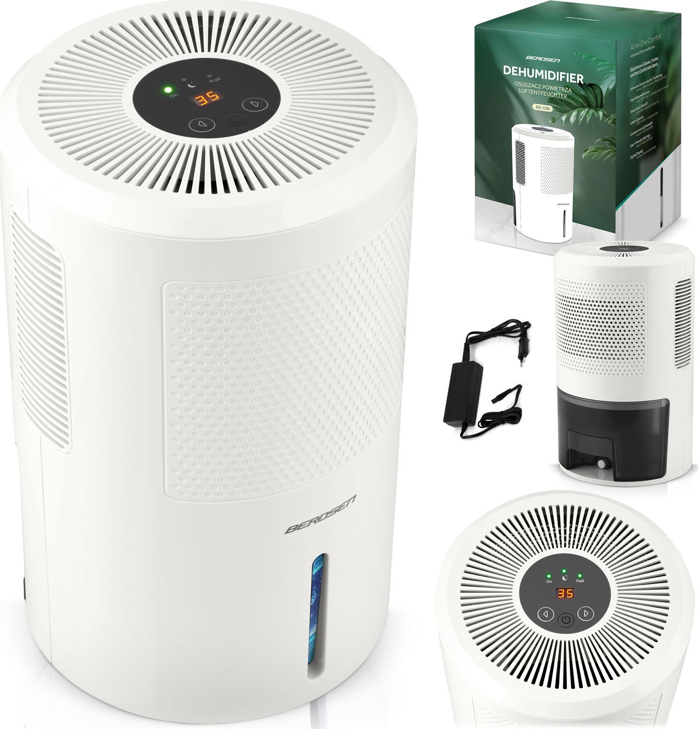 Osuszacz powietrza - pochłaniacz wilgoci Berdsen BD-530