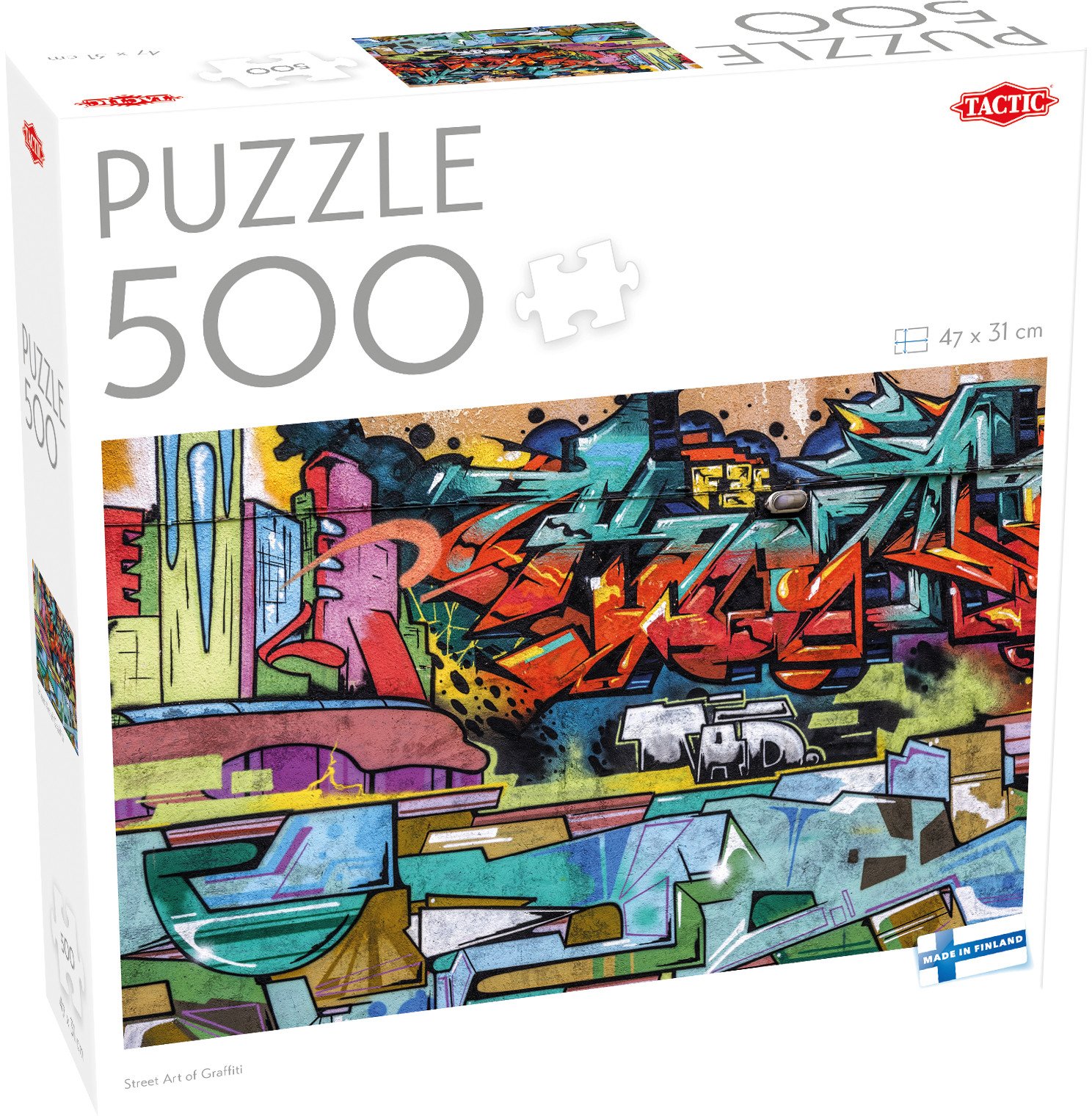 Puzzle 500 Sztuka uliczna graffiti