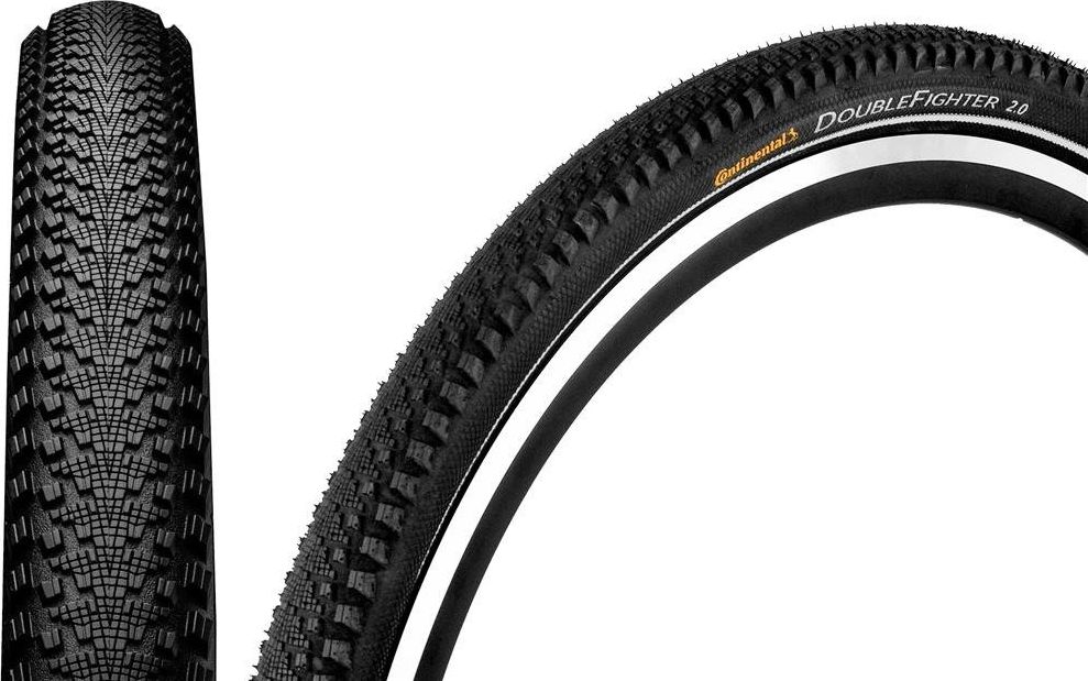 Continental Opona Continental DoubleFighter III (50-622), 29, 29x2.00, czarna, drutówka uniwersalny