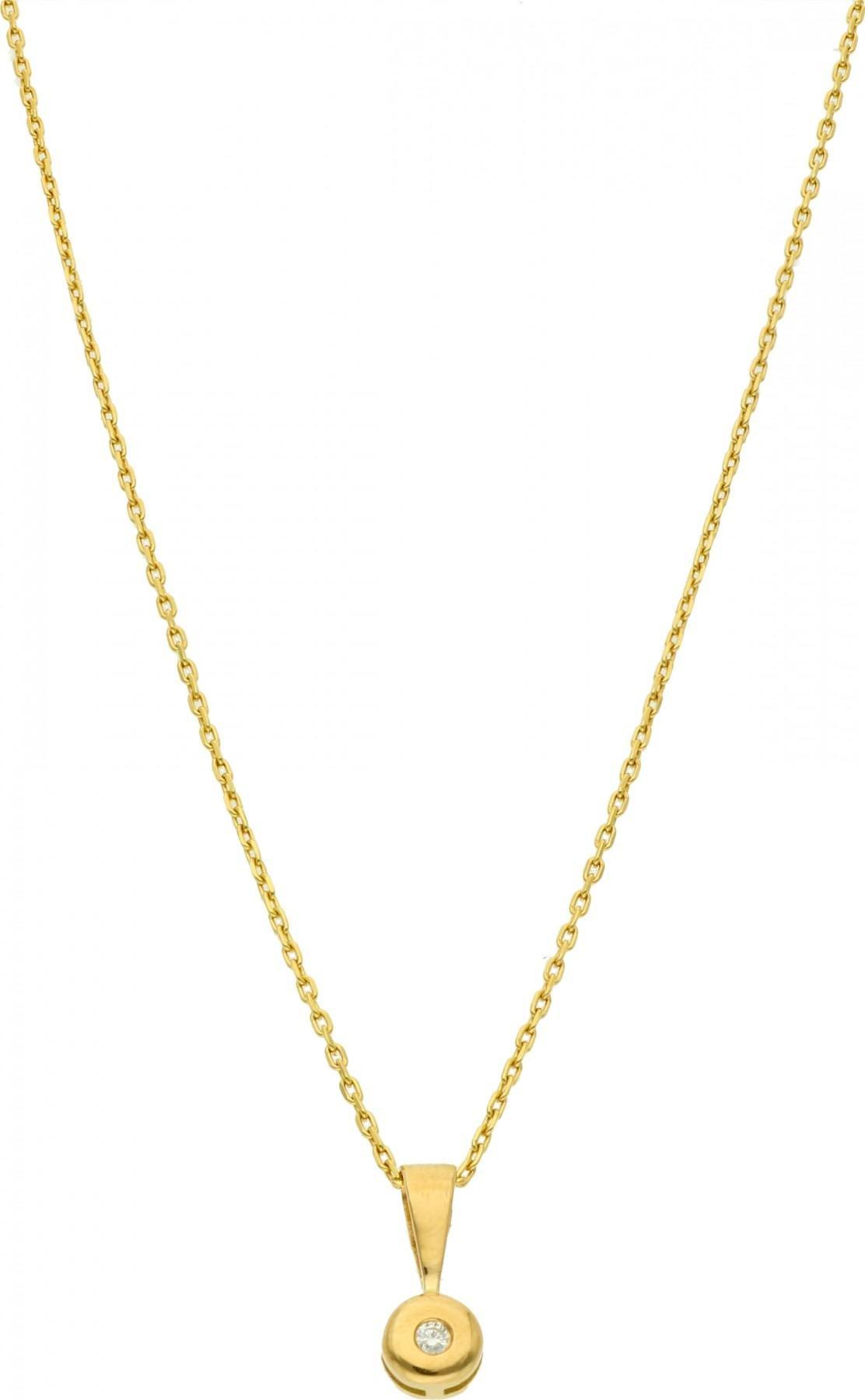 Rosanto Złota zawieszka z brylantem 585 14k