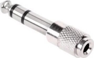 PRZEJŚCIE WTYK JACK 6,3MM GNIAZDO MINIJACK 3,5MM