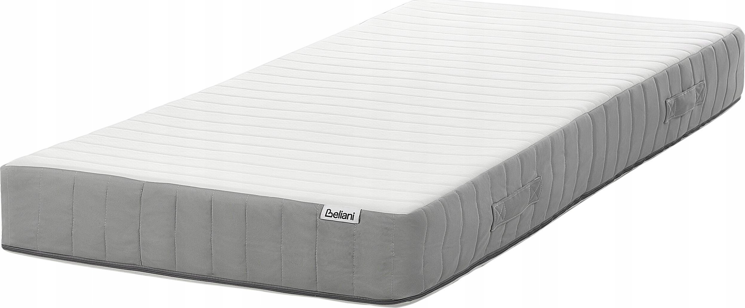 Beliani Materac kieszeniowy 90 x 200 cm Twardy FLUFFY