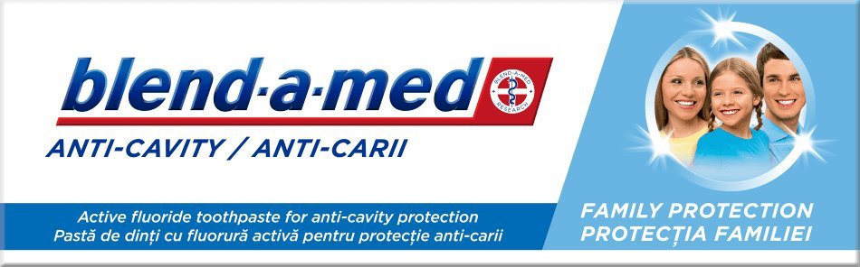 blend-a-med Blend-a-med Anti-Cavity Family Protection Pasta do zębów 75ml