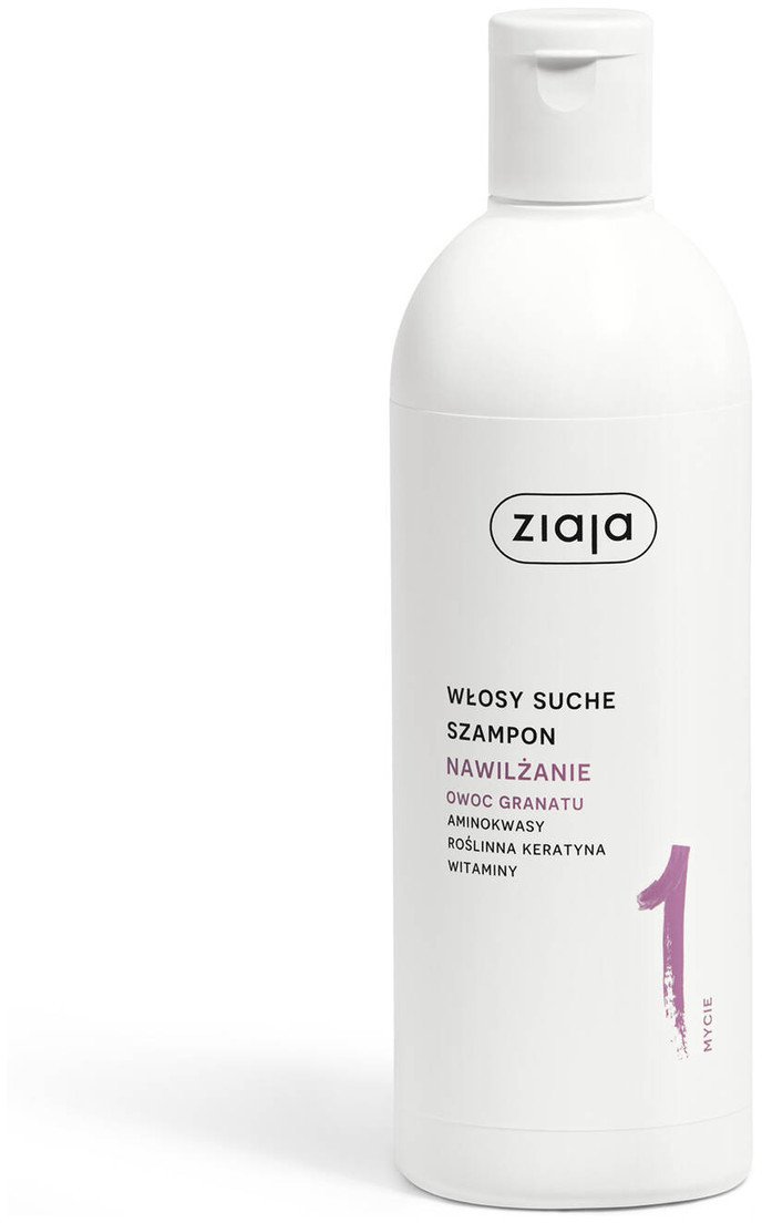 Ziaja Nawilżanie Owoc Granatu szampon do włosów 400ml