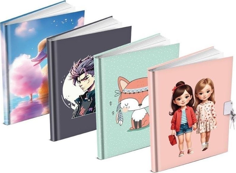 MFP paper pamiętnik z zamknięciem MIX9 (140x190mm) 7510191