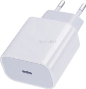 Ładowarka R2 Invest 1x USB-C 3 A (Charger Android iPhone 3A 5A TYP C white)